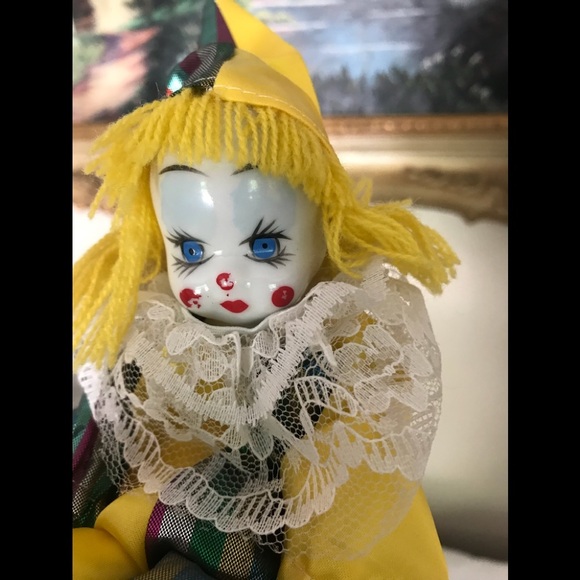 Rare Vintage 1970’s Hand Painted Clown Collectible - Picture 4 of 15